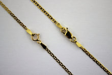 Load image into Gallery viewer, Authentic 14K Solid Yellow Gold Concave Mariner Chain 1.5mm ~ 8.1mm / 16" ~ 26"
