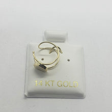 Load image into Gallery viewer, 14K Solid Gold Heart Ear Cuff Earrings Long / Round Cuff No Piercing Cartilage

