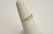 Load image into Gallery viewer, 14K Yellow Gold Infinity Ring for Ladies Woman Girl
