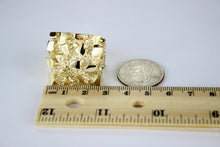 Load image into Gallery viewer, 10K Yellow Gold Nugget Ring Extra large, approximately 22 grams
