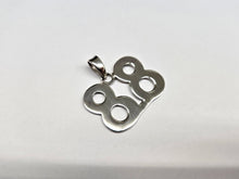 Load image into Gallery viewer, 925 Sterling Silver Number 88 Necklace 3/4 (19mm) Inch Tall, 2mm Curb Chain
