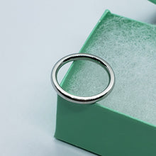 Load image into Gallery viewer, Surgical Stainless Steel 2mm Domed Wedding Band Baby Thumb Toe Ring Sizes 1-12
