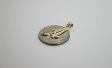 Load image into Gallery viewer, Authentic 14K Yellow Gold Initial Pendant Charm Diamond Cut for Everyone
