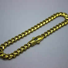 Load image into Gallery viewer, 10K Yellow Gold Miami Cuban Monaco Chain 6m-7.5mm Necklace Bracelet 7"-30"
