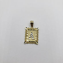 Load image into Gallery viewer, Authentic 14K Gold Plate Initial Alphabet Letter Pendant with/without Box Chain

