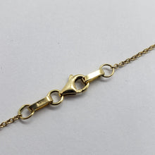 Load image into Gallery viewer, 14k Hollow Gold Station Bead Chain Necklace Bead 6mm Wide Chain 1mm/16" 18" 20"
