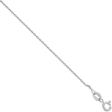 Load image into Gallery viewer, 1/2Inch Sterling Silver diamond Heart Locket for Photo with/out Chain 16-24 inch
