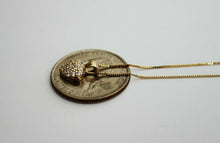 Load image into Gallery viewer, 14K Yellow Gold Heart Set Pendant Earrings Box Chain Necklace
