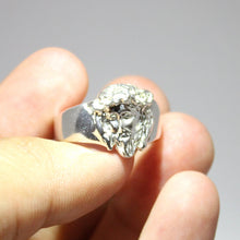 Load image into Gallery viewer, 925 Sterling Silver Jesus Christ Crown of Thorns Diamond Cut Finish Ring
