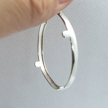Load image into Gallery viewer, Sterling Silver Silver Eagle Bezel 41 mm Coins Prong Back 1 oz Coin Round Edge
