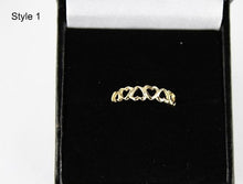 Load image into Gallery viewer, 14K Yellow Gold Love Heart Beautiful Ring for Women Girl Wedding Gift Sizes 5-13
