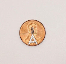 Load image into Gallery viewer, 925 Sterling Silver 26 Alphabet Initial Pendant 1/2 inch Tall Gift Girl Women
