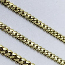 Load image into Gallery viewer, 14K Hollow Yellow Gold Miami Cuban Link Chain Bracelet Necklace 3mm Size 7"~28"
