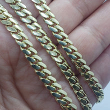 Load image into Gallery viewer, Authentic 14K Solid Yellow Gold MIAMI CUBAN LINK CHAIN Necklace 5mm Size 22"~30"
