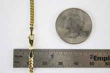 Load image into Gallery viewer, 14K Solid Yellow Gold Miami Cuban Link Chain Necklace Width 2.5mm Size 16"~30"
