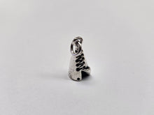 Load image into Gallery viewer, 925 Sterling Silver American Indian Tepee Charm Pendant 3/4 (19mm) Inch Tall
