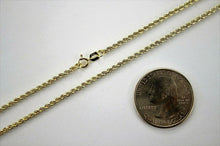 Load image into Gallery viewer, 10K Yellow Gold Nugget Initial A to Z Alphabet Pendant Charm w/out Rope Chain
