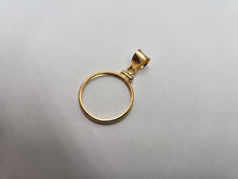 Load image into Gallery viewer, Gold Filled Penny Bezel Screw Top 19 mm Coin Edge 1 Cent Coin NOT Included
