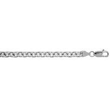 Load image into Gallery viewer, 925 Sterling Silver Solid Cable Link Chain Necklace Bracelet 6.8mm 7" to 30"
