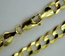Load image into Gallery viewer, 10K Solid Gold Cuban Link Chain Necklace Bracelet Men Women 10~14mm Size 8"-30"
