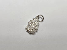 Load image into Gallery viewer, 925 Sterling Silver Diamond Cut Nugget Chunk Pendant 19/32 (15mm) Inch Tall
