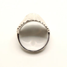 Load image into Gallery viewer, 925 Sterling Silver Large Diamond Cut Finish Native American Bonnet Head Ring
