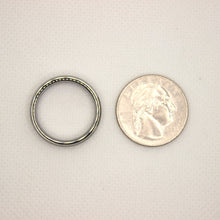 Load image into Gallery viewer, Tungsten Carbide Convex Groove Satin Finish Beveled Edge Wedding Band Ring 6mm
