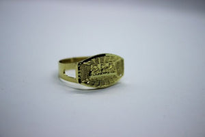 10K Solid Yellow Gold Last Supper Ring