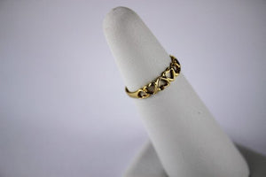 14K Yellow Gold Beautiful Heart Ring