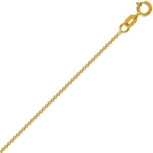 14K Yellow Gold Heart CZ Set Pendant Earrings Rolo Chain Necklace