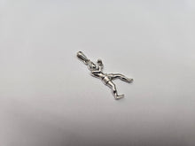 Load image into Gallery viewer, 925 Sterling Silver Boxer Pendant Antique Finished 1 (25mm) Inch Tall
