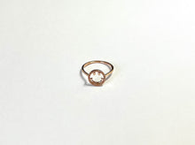 Load image into Gallery viewer, 14K Solid Rose Gold Handmade Dainty Smiley Face Ring
