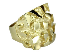 Load image into Gallery viewer, 10K Yellow Gold Extra Large Nugget Ring
