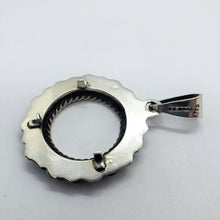 Load image into Gallery viewer, 925 Sterling Silver Quarter Dollar Coins Prong Back Flower Edge Bezel
