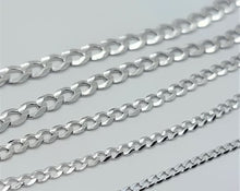 Load image into Gallery viewer, Authentic 10K Solid White Gold Cuban Necklace Bracelet Chain
