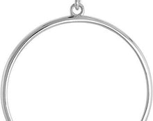 Load image into Gallery viewer, 925 Sterling Silver Bezel for 36mm Coins Prong Back Round Edge
