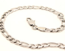 Load image into Gallery viewer, Stainless Steel Figaro Link 5.5mm Wide, Sizes 20-30 Inches Chain Necklace
