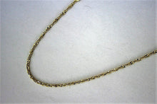Load image into Gallery viewer, 10K Gold Initial Pendant Charm Flower Diamond Cut Girl Women &amp; Singapore Chain
