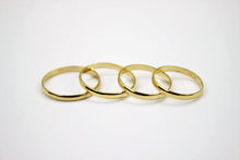 Load image into Gallery viewer, 10K Solid Yellow Gold Plain Knuckle Band Ring Size 2 ~ 9
