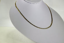 Load image into Gallery viewer, 14K SOLID GOLD Cuban Link Chain Necklace Bracelet for Men Women 2.6~5.0mm/16~30"
