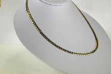 Load image into Gallery viewer, 14K SOLID GOLD Cuban Link Chain Necklace Bracelet for Men Women 2.6~5.0mm/16~30"
