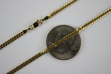 Load image into Gallery viewer, 10K Solid Yellow Gold Miami Cuban Link Chain Necklace Men Women 2.5~5mm 18"~30"
