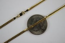 Load image into Gallery viewer, 14K Solid Yellow Gold Miami Cuban Link Chain Necklace Men Women 2.5mm/18"~30"
