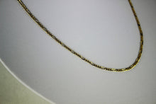 Load image into Gallery viewer, 10K REAL YELLOW GOLD Figaro Chain Pendant Necklace Bracelet (2mm/16"~26")
