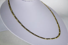 Load image into Gallery viewer, 10K REAL YELLOW GOLD 3.5mm Figaro Chain Pendant Necklace Bracelet 7" - 30"
