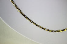 Load image into Gallery viewer, 10K REAL YELLOW GOLD 3.5mm Figaro Chain Pendant Necklace Bracelet 7" - 30"
