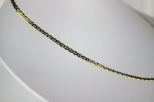 Load image into Gallery viewer, 10K Solid Yellow Gold Mariner Flat Chain Necklace (2.5mm / 16" ~ 24")
