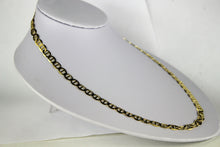 Load image into Gallery viewer, 10K Solid Yellow Gold Mariner Link Chain Necklace (6.5mm / 18" ~ 30")

