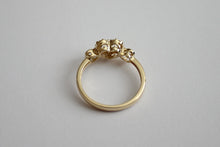 Load image into Gallery viewer, 14K Yellow Gold Heart Ring with CZ Girl Women Ladies
