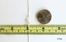 Load image into Gallery viewer, 925 Sterling Silver Box Chain Necklace Men Women 0.7mm ~ 4.6mm
